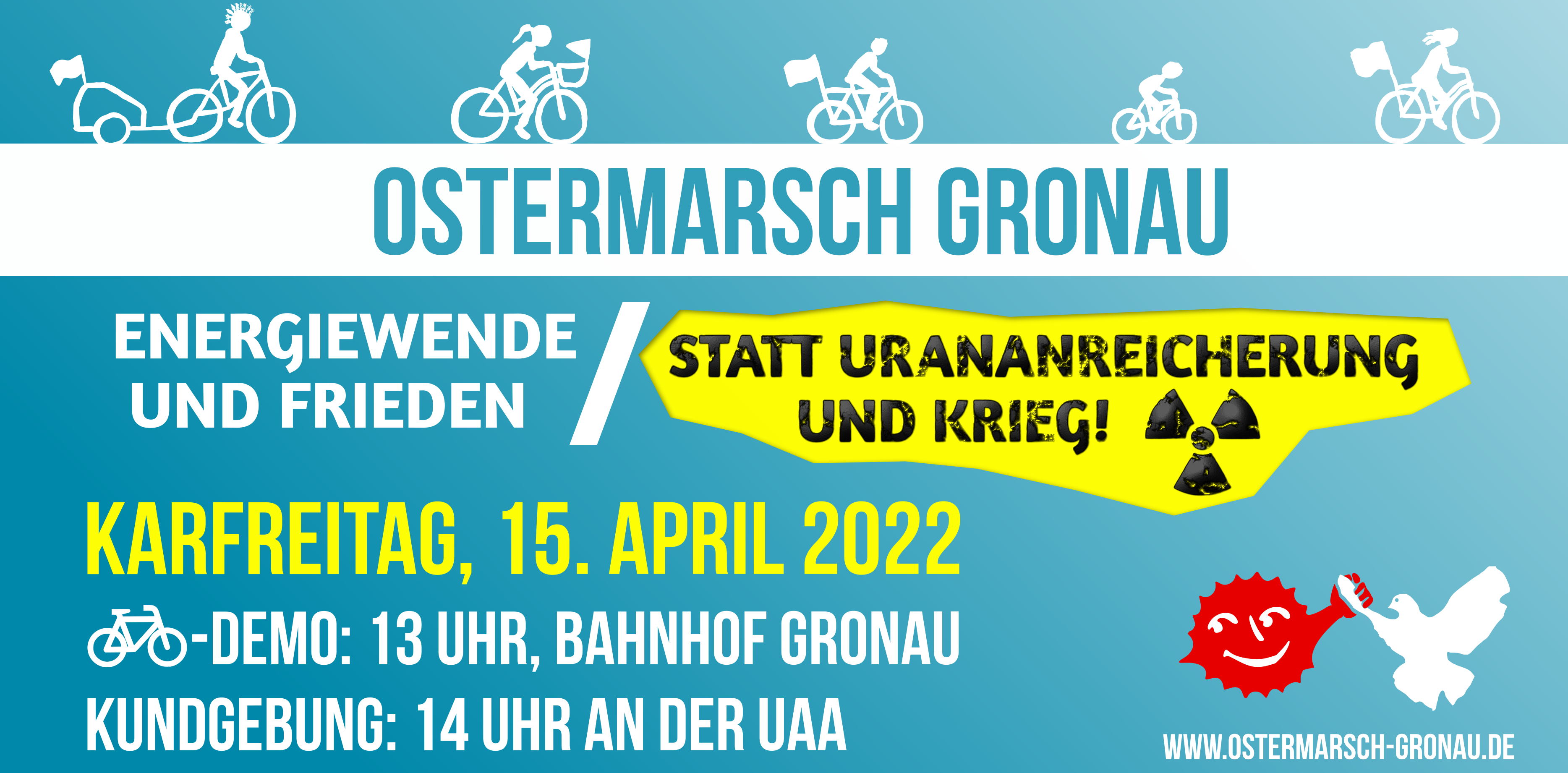 Ostermarsch Gronau, Karfreitag 15. April 2022